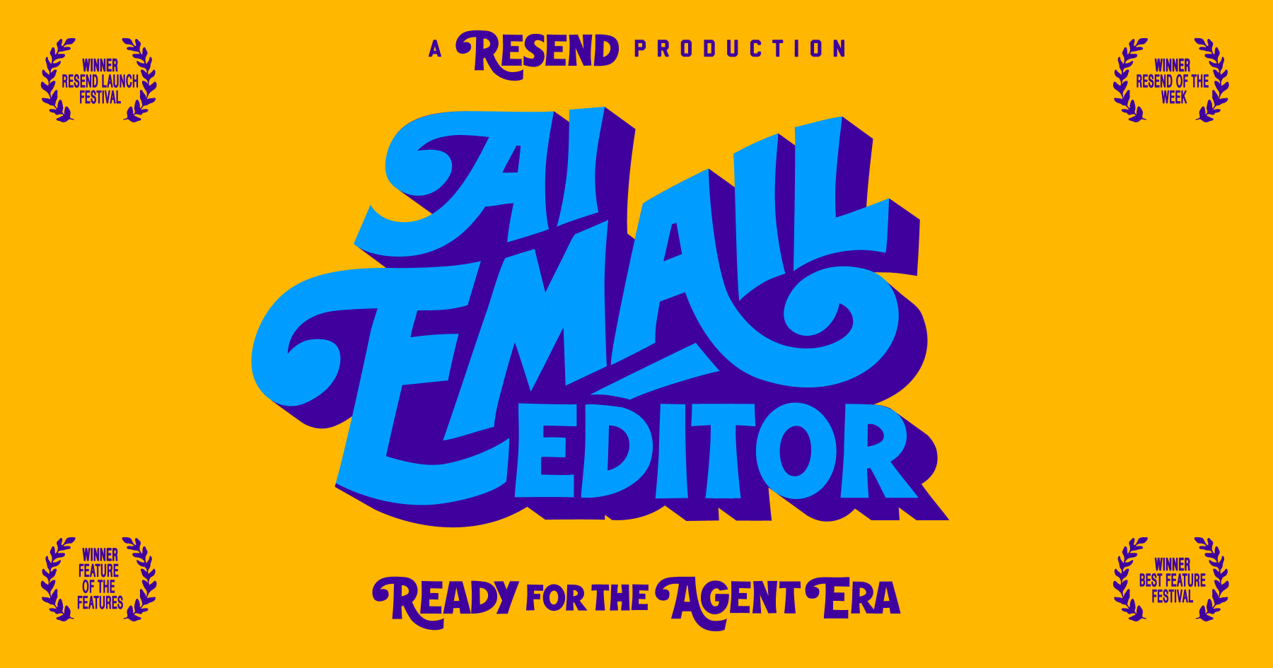 AI Email Editor · Resend
