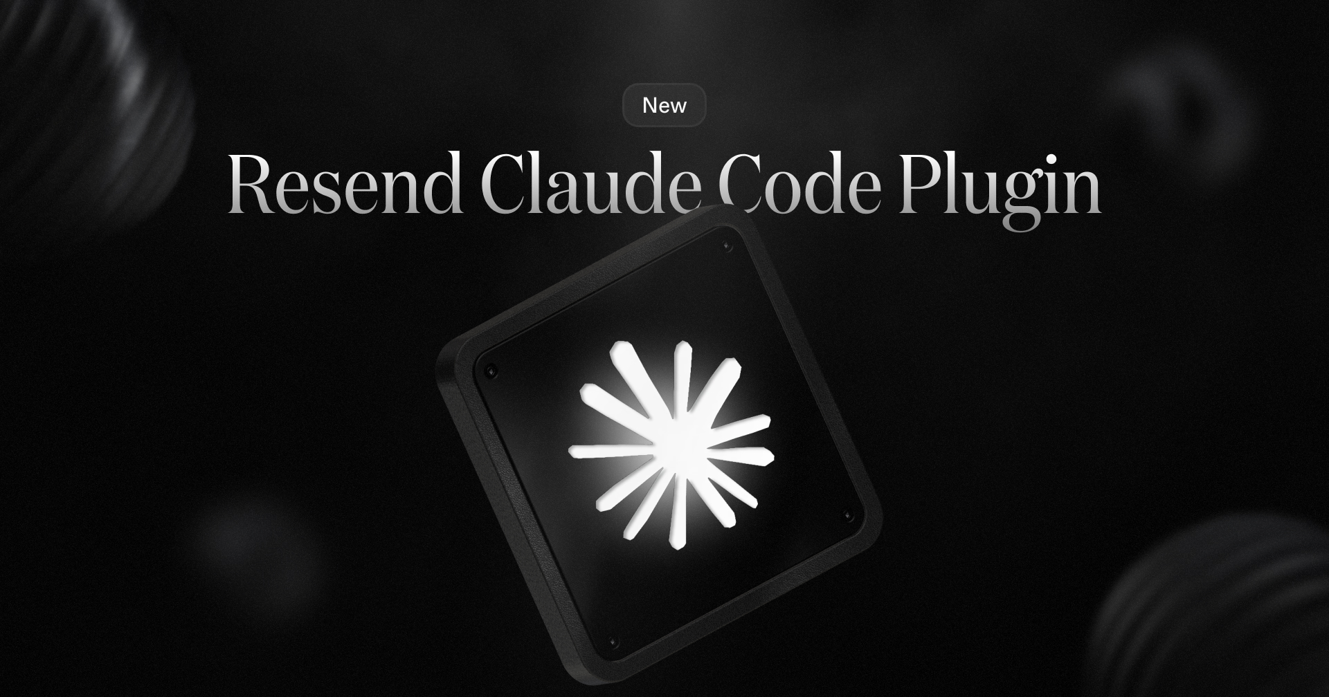Official Resend plugin for Claude Code · Resend